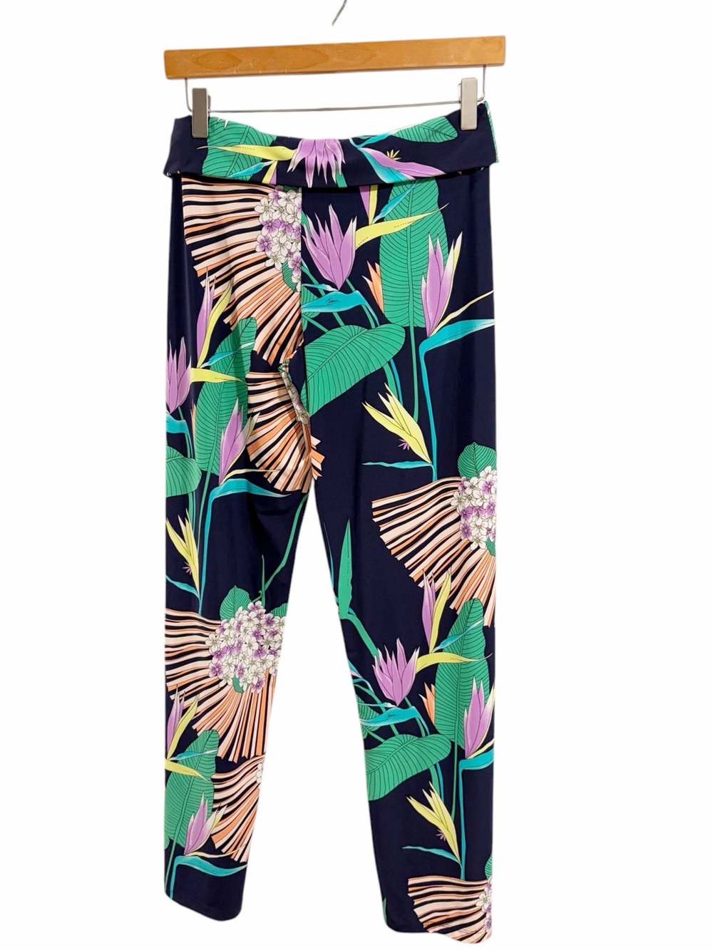 NWT Trina Turk Midnight Paradise Swim Coverup Wide Leg Pants size XS - Picture 3 of 7